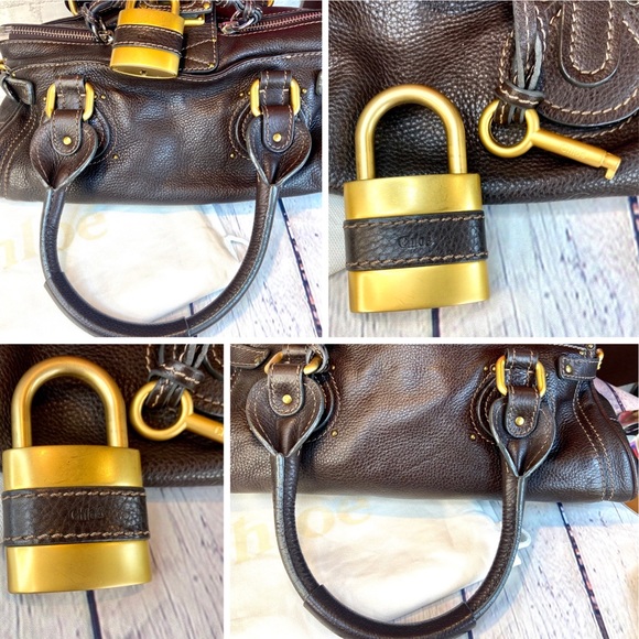 Chloe brown leather Paddington bag - Picture 11 of 16